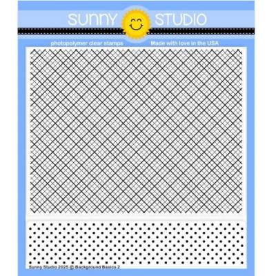 Sunny Studios Stempel - Background Basics 2